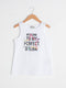 Crew Neck Printed Cotton Girl Athlete